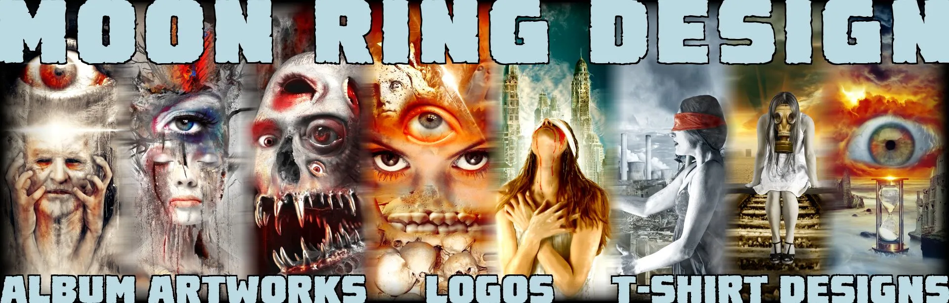 Black Metal Band Logo and Fonts Artist Designer