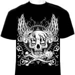 Rock Metal T-shirt Design for Sale