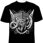 Death Black Metal T-shirt Design for Sale