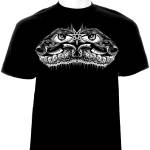 Death Black Metal T-shirt Design for Sale