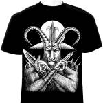 Black Metal T-shirt Artwork for Sale