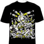 Death Black Metal T-shirt Artwork for Sale