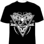 Death Black Metal T-shirt Artwork for Sale