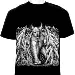 Black Metal T-shirt Artwork for Sale